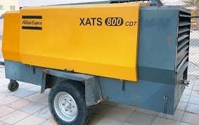 1 کمپرسور قابل حمل سطح فشرده سازی XATS800Cd FAD 22.3 متر مکعب در دقیقه قابل حمل