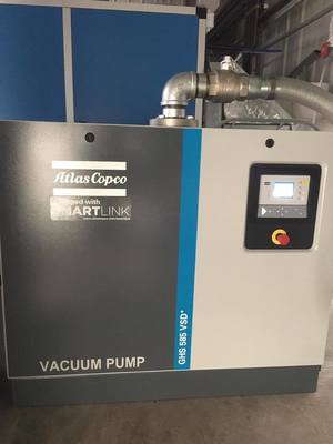 پمپ وکیوم تهویه مطبوع GHS 585 VSD+ با عملکرد بی‌صدا برای کاربردهای حساس به صدا