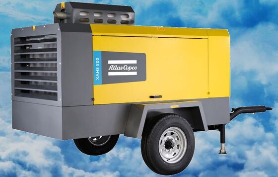کمپرسور قابل حمل 1200 دور در دقیقه XAHS500 کمپرسور هوای با ظرفیت بالا مناسب برای محیط های صنعتی و ساختمانی