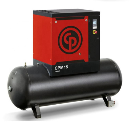 CPM10 کمپرسور هوای روتاری اسکرو تک فاز شیکاگو پنوماتیک 7.5KW 64db(A) Noise