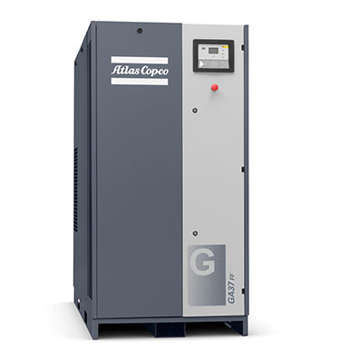GA37+ Atlas Screw Air Compressor GA Series 50Hz 37kw با سیستم قفل ورودی هوشمند SIL
