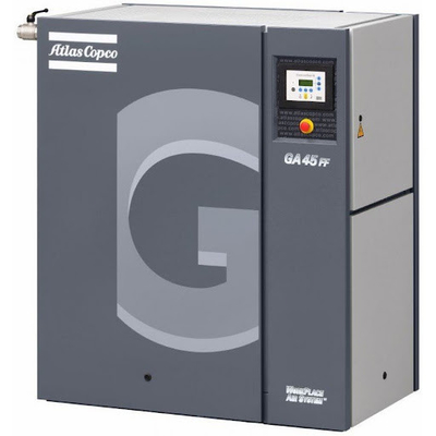 GA 45 60 هرتز Atlas پیچ کمپرسور هوا GA سری 745kg وزن با پایداری