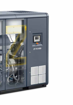 ZT18-55VSD بدون روغن آتلس پیچ کمپرسور هوا خنک کننده هوا 50 ~ 60Hz 10.5m3/min