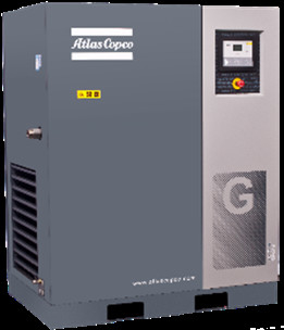 کمپرسور هوا Atlas Copco سری G G2-90 راه حل کامل برای نیازهای صنعتی هوا فشرده