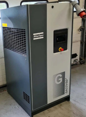 کمپرسور هوا با پیچ آتلس VSD Plus Ga22vsd+ صرفه جویی در انرژی