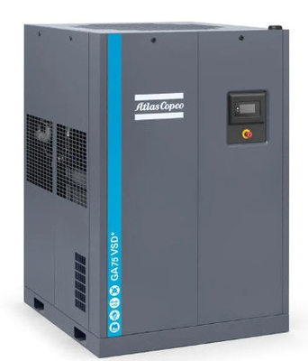 Atlas VSD Plus Rotary Screw Air Compressor GA75VSD++ با دستگاه خشک کن داخلی
