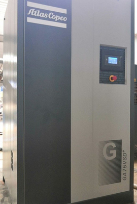 کمپرسور پیچ چرخشی GA75VSD++ با خشک کن داخلی و خنک کننده هوایی اجباری