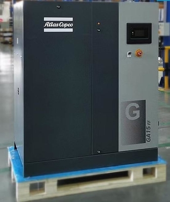 Atlas GA سری GA15 فشار کمپرسورهای هوا پیستون 1.67-2.7 M3/min ساخته شده در هوا خشک کن