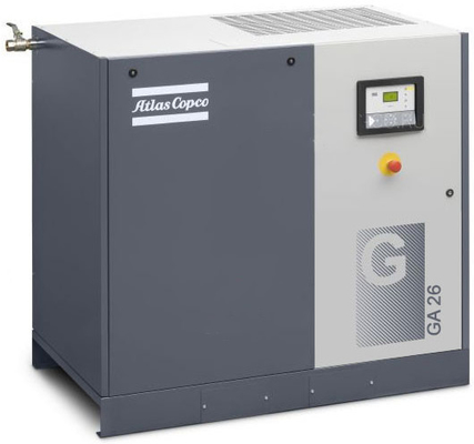 GA26 سیستم نظارت به تازگی ارتقا یافته با کنترل کننده صفحه نمایش کلید اسلایدی Elektronikon reg