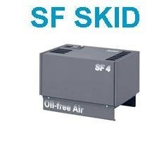 SF4 ظرفیت هوا کمپرسور هوا خنک کننده ثابت بدون روغن