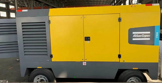 FAD 25.4-22.8 M3/min فشرده کننده هوا قابل حمل الکتریکی سنگین V900 با خاموش کردن خودکار