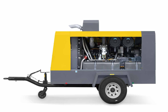 کمپرسور قابل حمل X-AIR+ 777-22 با فشار 13-22 بار و رنگ زرد