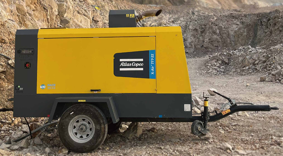 X-AIR+ 777-22 کمپرسور قابل حمل الکتریکی بدون تلاش با خاموش شدن خودکار