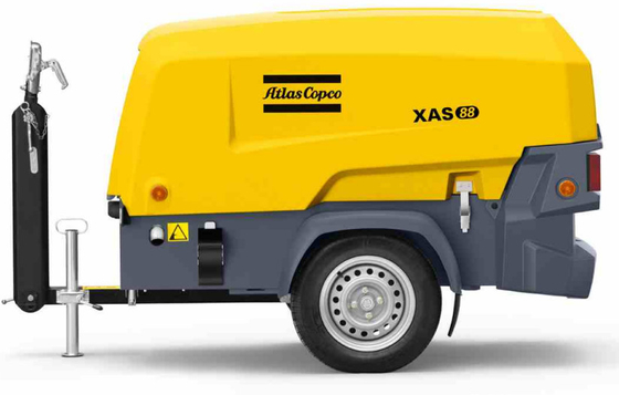 کمپرسور قابل حمل XAS 88KD 5.0 M3/min FAD برای کاربردهای سنگین