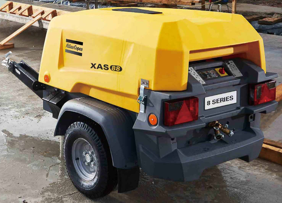 کمپرسور قابل حمل موتور کوبوتا XAS 88KD برای کاربردهای صنعتی