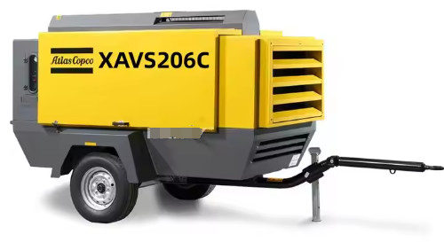 کمپرسور صنعتی قابل حمل XAVS206C با خاموش شدن خودکار و 12.5 M3/min FAD
