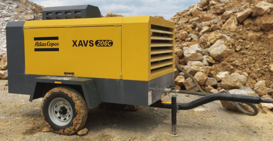 کمپرسور قابل حمل XAVS206C بهترین راه حل برای فشرده سازی هوا در کاربردهای صنعتی