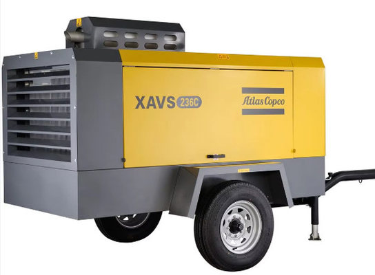 کمپرسور هواپیمایی قابل حمل متوسط اطلس کوپکو XAVS236C برای نسبت فشار و حجم گاز متنوع و معقول