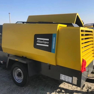 کمپرسور قابل حمل سیاه قدرتمند XRHS666C با فشار نامی 20 بار و موتور QSB6.7-C260