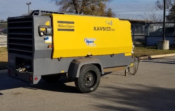 XAVS 650 کمپرسور قابل حمل برای بار کامل 2000Rpm قابل حمل