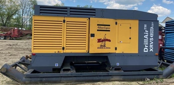 975L ظرفیت مخزن دیزل کمپرسور قابل حمل XRVS1350 برای کاربردهای صنعتی