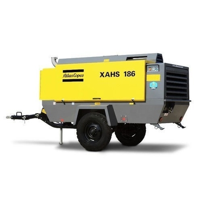کمپرسور قابل حمل XAHS186E+ 1 سطح فشرده سازی 13 بار فشار کار نامشخص 11 M3/min FAD برای کاربردهای سنگین