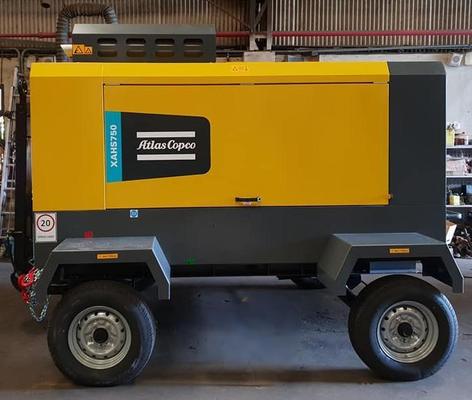 کمپرسور پرتابل XAHS750 - 21 متر مکعب در دقیقه FAD، 6 سیلندر