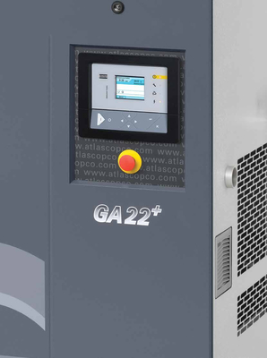 Ga+ سری روغن تزریق گردشی آتلس پیچ فشارگر هوا 22kw Ga22+