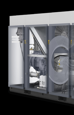 خنک کننده هوا روغن تزریق شده آتلس پیچ چرخشی کمپرسور هوا آتلس 160kw Ga160+ 60hz