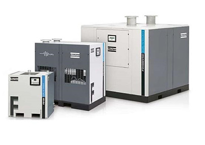 F400 دستگاه های خشک کن هوا فشرده با مواد خنک کننده 4200W Atlas ظرفیت ورودی 400 لیتر در ثانیه
