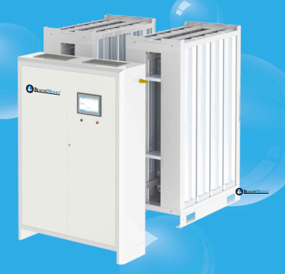 1480 کیلوگرم وزن Beacon Medaes اکسیژن ژنراتور PSA 93% خلوص اکسیژن
