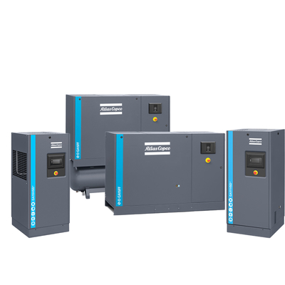 کمپرسور هوا با پیچ آتلس تزریق روغن Vsd Plus Ga37-110 Vsd+ 37-110kw قدرت