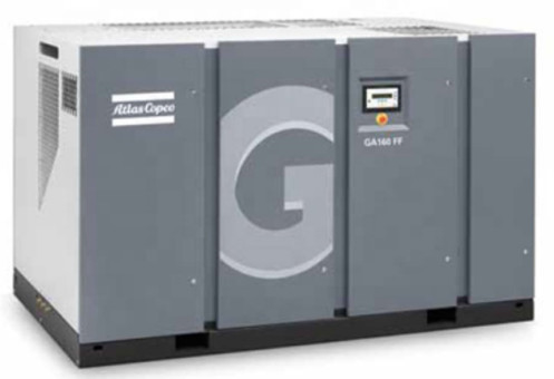 160-250kw 60hz روغن تزریق گردشی آتلاس پیچ کمپرسور هوا Ga160+-250