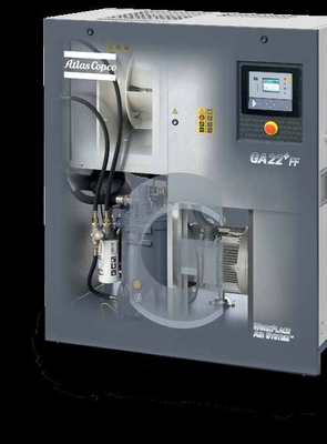VSD روغن تزریق گردشی آتلس پیچ فشار دهنده هوا G26VSD + FF 26kw