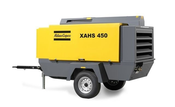 کمپرسور قابل حمل XAHS450 با 6 سیلندر، به آسانی قابل حمل است.