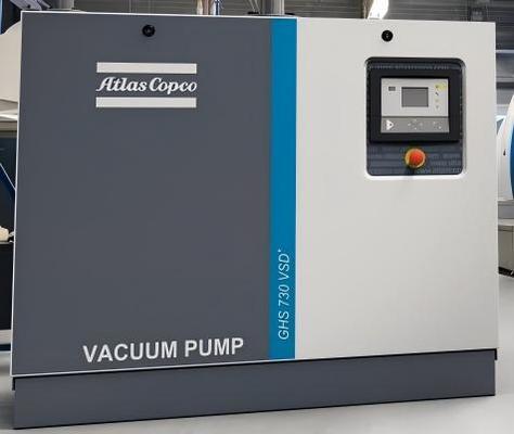پمپ خلاء AC 11 KW GHS 730 VSD + با سطح کم سر و صدا 51-73 DB A و اثر کوچک 900 * 1300 * 1100 میلی متر