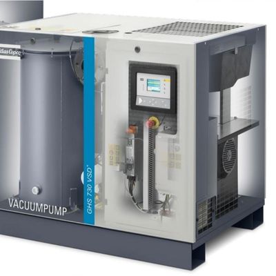 پمپ وکیوم AC با حجم روغن 16 لیتر GHS 730 VSD+ برای مصارف صنعتی 900*1300*1100 میلی‌متر ورودی DN80
