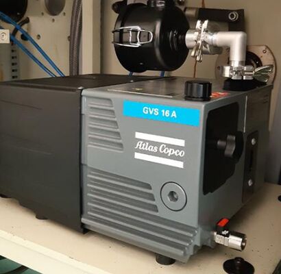 پمپ وکیوم تهویه مطبوع GVS16A با فشار نهایی 0.5 میلی‌بار، محدودیت بخار آب 15 میلی‌بار، برای تخلیه و تعمیر سیستم تبرید