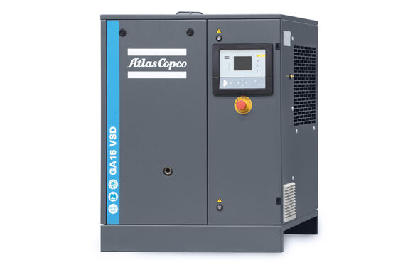 GA سری GA15VSD کمپرسورهای صنعتی هوا 4 تا 10 بار فشار 50 هرتز فرکانس برای عملکرد ثابت